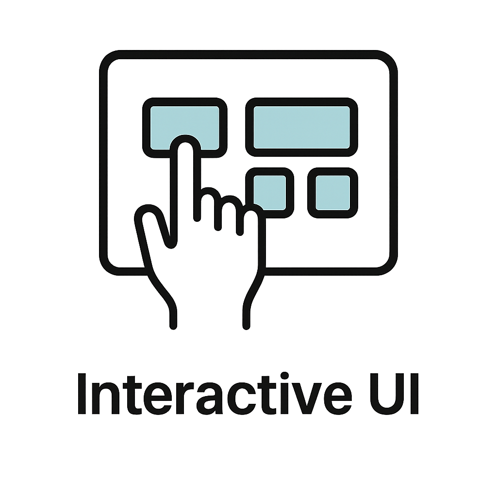 Interactive UI